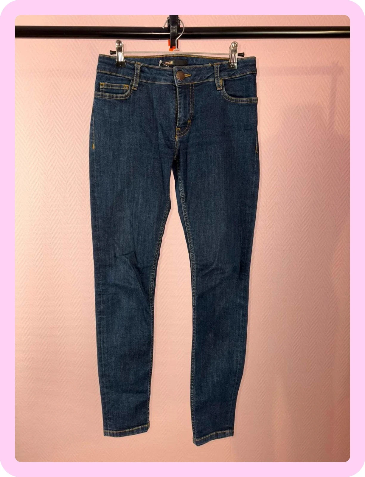 Jeans femme Maje taille 34 propre – photo 2
